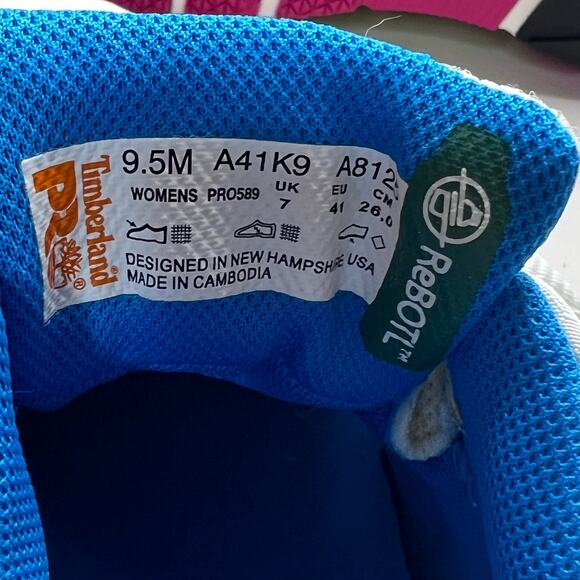 Timberland PRO Radius Composite Toe Industrial Work Shoe White Women 9.5M - Picture 10 of 11